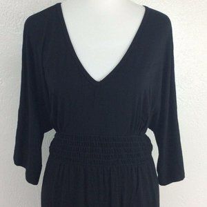 Kiyonna Little Black Dress LBD V-Neck Stretch